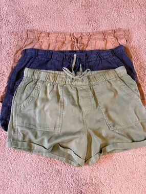 GAP Navy & Tan Casual Shorts Set